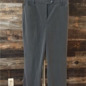 Calvin Klein Gray Pinstripe Trousers (6)